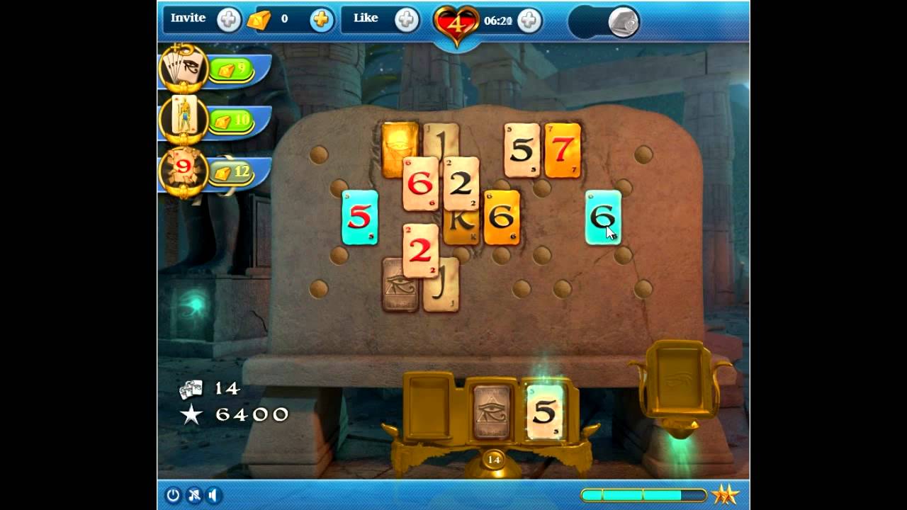 Pyramid Solitaire Saga level 13, 3 stars 😈