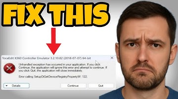 Fixing x360ce "Unhandled Exception Has Occurred" Error – Quick & Easy Solution