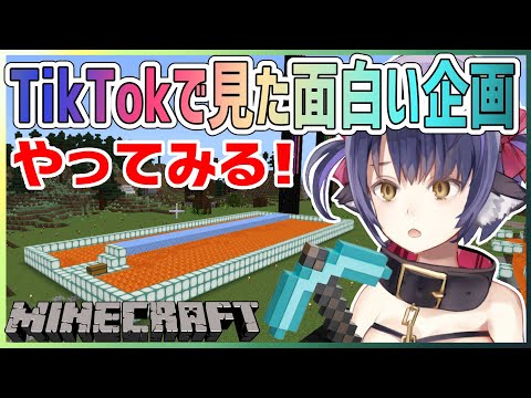 #10【マイクラ】なにやら楽しそうな遊びを見つけたので実際にやってみる！【Minecraft】【Vtuber】