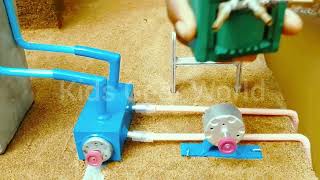 Mini Garden Water pump setup ,for kids.Genius DIY Electronics Hack #hacks #tinymachine #tiny toy