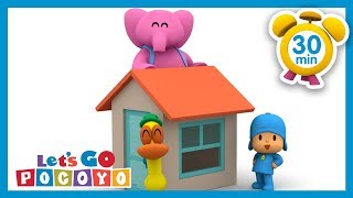  Let's Go Pocoyo! - A casinha da Elly [ 30 MINUTOS Ep13 ] | DESENHOS ANIMADOS para crianças