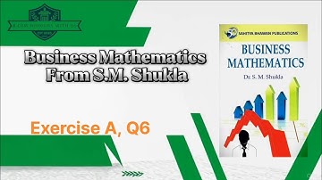 6th lecture [Exercise A, Q6]BBA/B.COM/B.COM HONS|BCOM HONS WITH US #commerce#bcomhonours#like#share