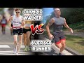 Just how fast are RACE WALKERS walking?