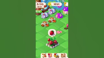 Strawberry! | HD Gameplay Fairyland Merge and Magic | Adventure Game | Farming Harvest Games Shorts