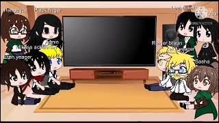 Aot Reacts To Godzilla Vs Kong