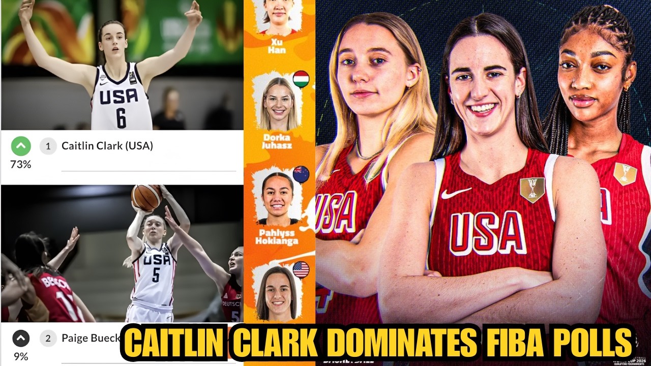 FIBA Puts Caitlin Clark EVERYWHERE! Huge Gap vs Paige Bueckers & Angel Reese!