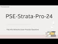 PSE-Strata-Pro-24 Palo Alto Networks Systems Engineer Professional-Hardware Firewall Exam Questions