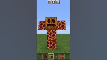 how to make magma golem in minecraft #shorts