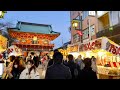 【4K】Tokyo New Year Walk 2022 - Akihabara(Kanda Shrine)