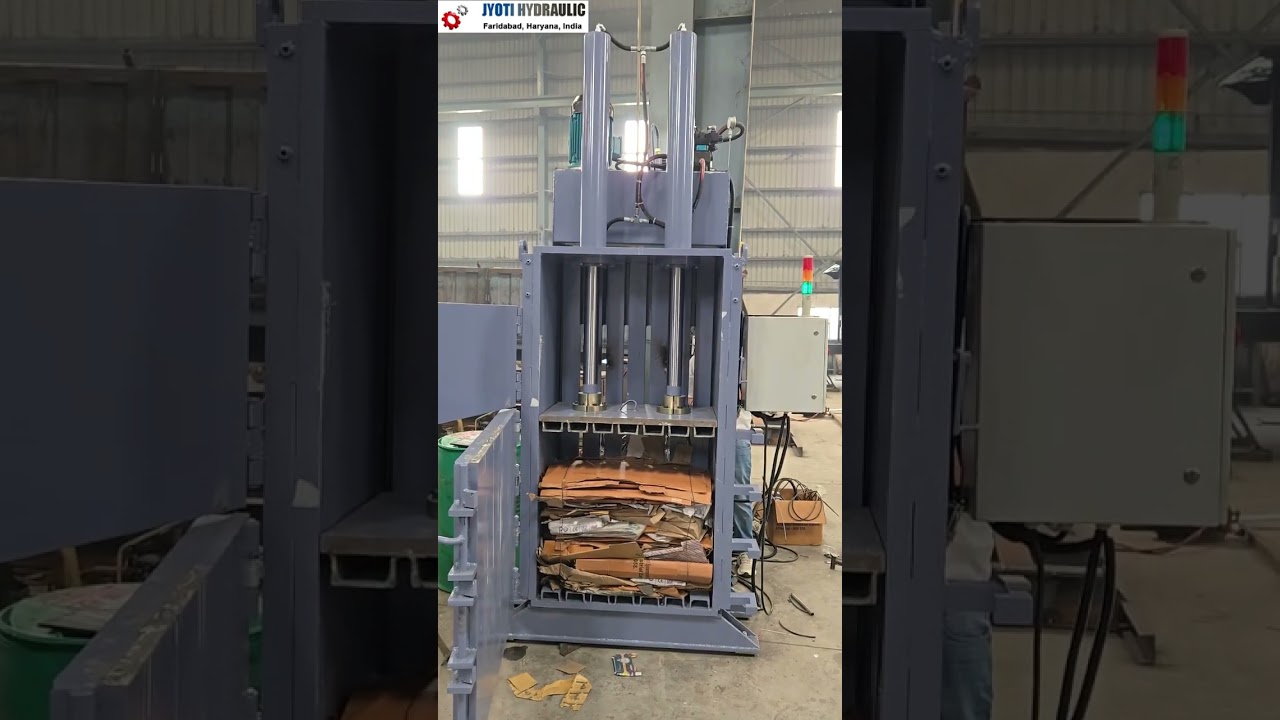 Corrugated Box Baling Machine - Jyoti Hydraulic