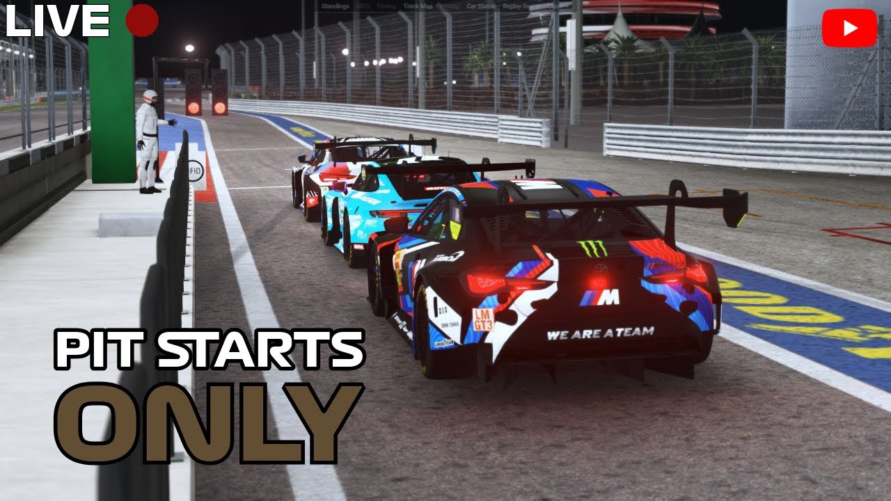 PIT STARTS ONLY! | LMU ONLINE GRIND |🔴LIVE (Portrait)