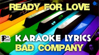 READY FOR LOVE BAD COMPANY KARAOKE LYRICS VERSION PSR