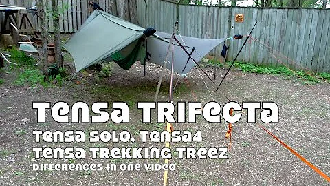 Tensa Hamak Standları - Tensa Solo, Tensa Trekking Trees & Tensa 4 Arasındaki Farkları Öğrenin
