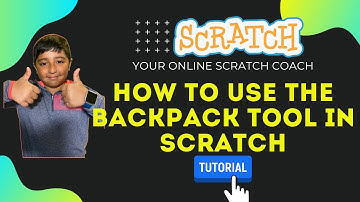 How to use the Backpack tool in Scratch 3.0