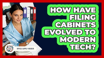 How Have Filing Cabinets Evolved To Modern Tech? - Office Supply Insider