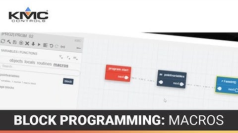 Block Programming: Macros