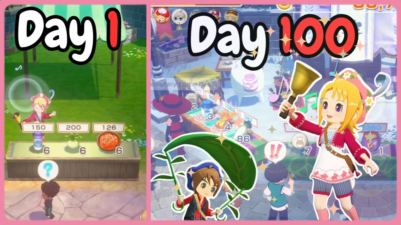 I Played 100 Days of Story of Seasons: Grand Bazaar… Worth It? 🎪✨