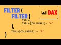 Cómo usar la función DAX FILTER en Power BI