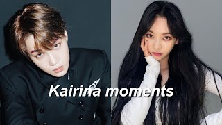 Karina and Kai maybe a couple? (kai (exo) & Karina (Aespa) moments)