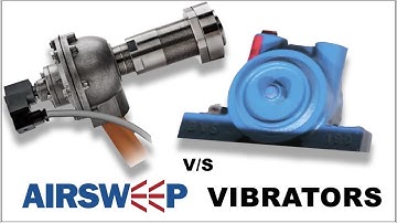 INDUSTRIAL VIBRATING MOTORS V/s AIRSWEEP | Why AirSweep Is The Best Material Activation System!