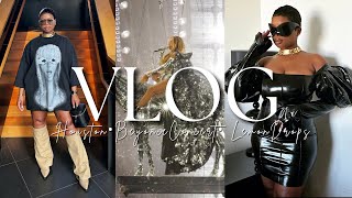 VLOG: I cut up so bad!😮‍💨 Celebrity Private Party, Outfit Dilemma, Beyoncé Concert In Houston🐝🐝