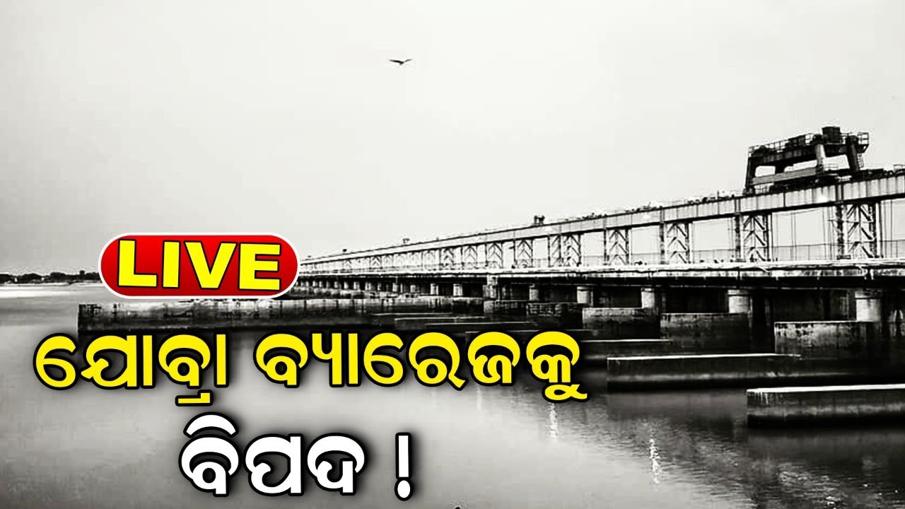 Jobra Bridge LIVE : Jobra Bridge | ଯୋବ୍ରା ବ୍ୟାରେଜ ପ୍ରତି ଘନଉଛି ବିପଦ | Cuttack News ...