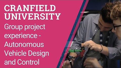 Group project experience - Autonomous Vehicle Dynamics and Control MSc