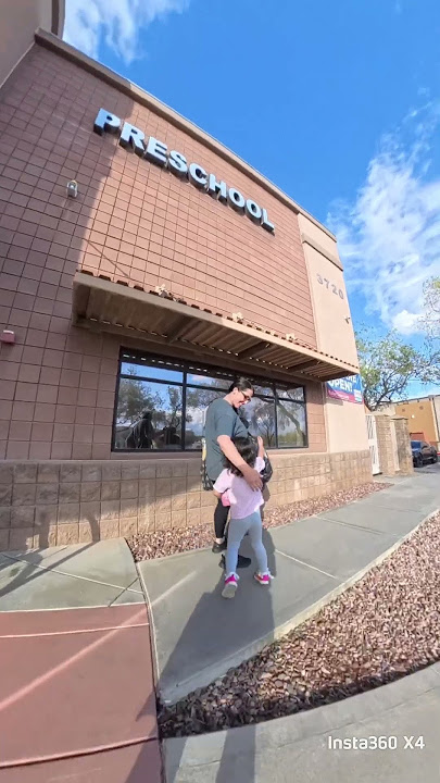 #happy After grabbing her jacket, Chloe saw her teacher outside and happily gave her a hug.