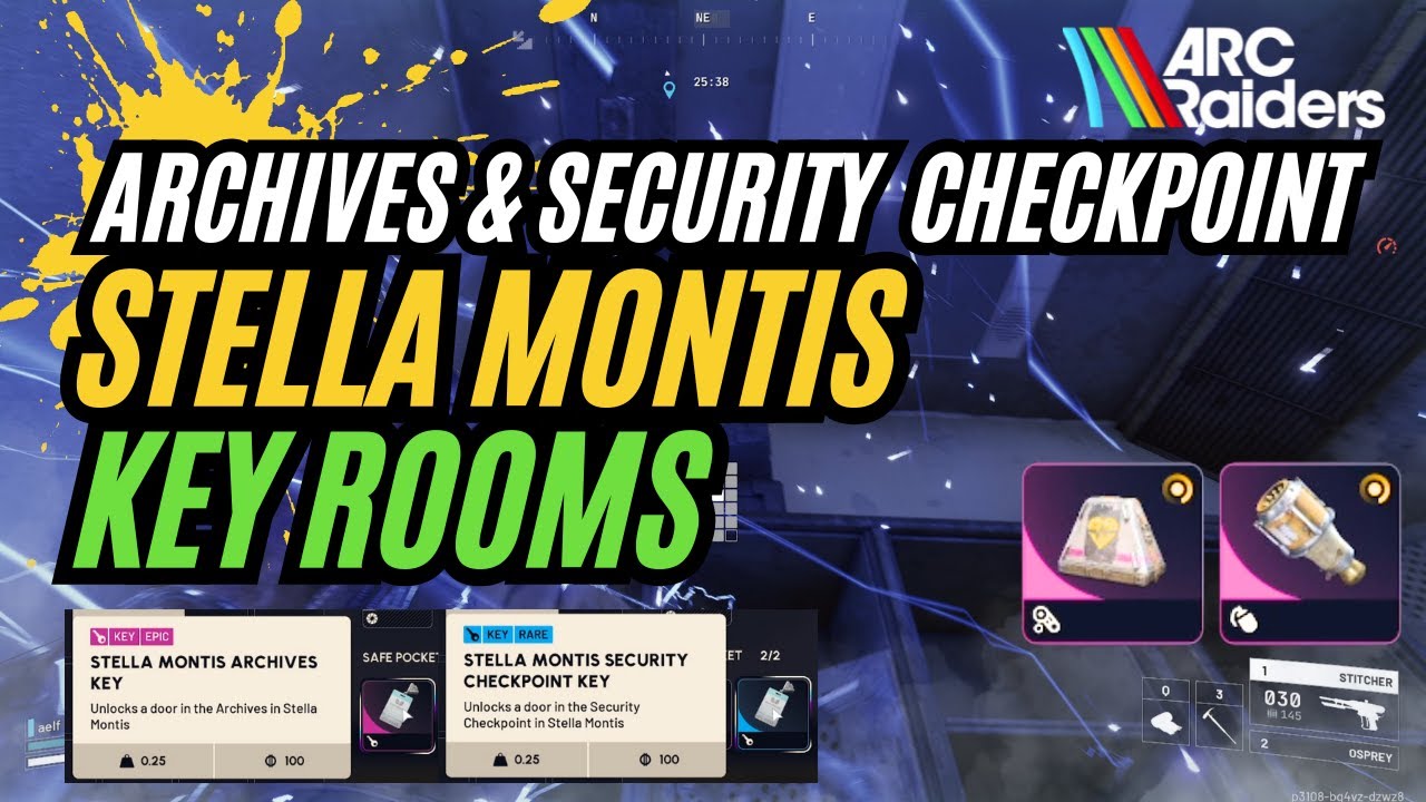 Almost got COOKED looting EPIC & Rare KEY Rooms Stella Montis ...