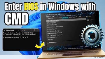 How to Enter BIOS in Windows Using CMD (Without KEY) 2025