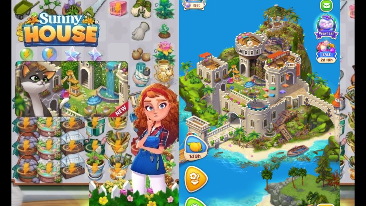 Manor Sunny House : 🏰Northern Fortress 🏰Level 51 Part 378