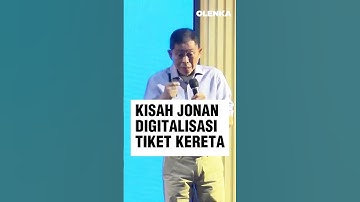 Kisah Jonan Digitalisasi Tiket Kereta di KAI