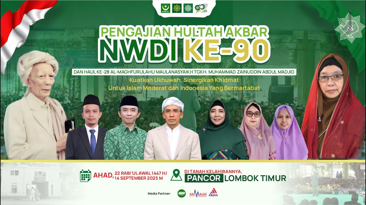 [LIVE STREAMING] PENGAJIAN AKBAR HULTAH NWDI KE-90 DI PANCOR 2025
