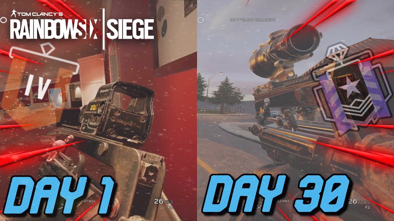 Rainbow Six Siege 30 Day Xbox to PC Progression! (INSANE PROGRESS