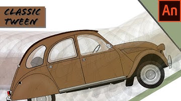 How To Make Classic Tween In Animate