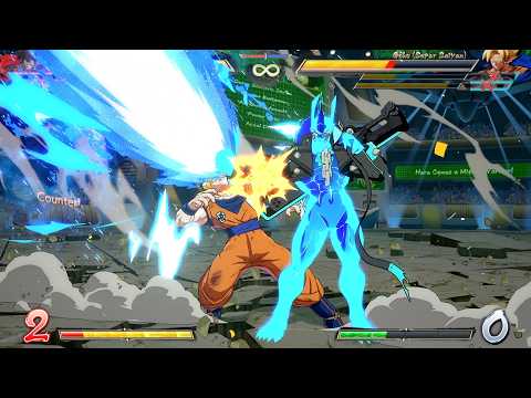 Sol Badguy vs Majin Buu (Hardest AI) Dragon Ball FighterZ