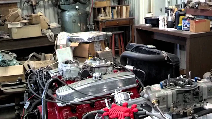 496 Big Block Chevy Test Stand