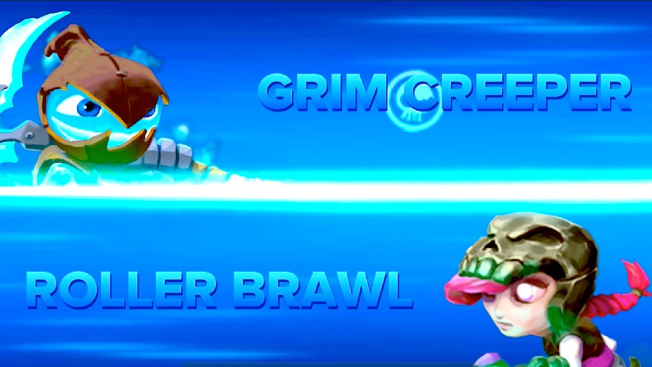 Skylanders Trap team Swap force character: Roller Brawl Undead