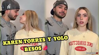 Inesperado Y Viral El Beso De Yolo Y Karen Torres Que Todos Están Hablando