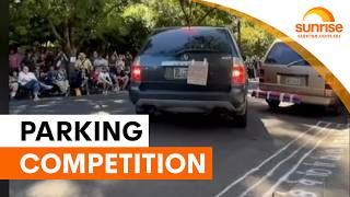Portlands annual parallel parking competition | Sunrise