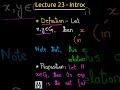 Cosets in group theory - The Mathematics Outlet - Lec 23 #shorts #youtubeshorts #short