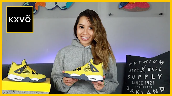 ARE THESE AS GOOD AS THE OG'S? AIR JORDAN 4 RETRO - LIGHTNING - REVIEW, ON-FEET LOOK, & SIZING RECS