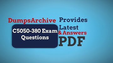 C5050-380 Dumps Find Out Latest IBM C5050-380 Questions That Really Work | Authentic & Valid