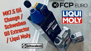 MK7.5 GTI Oil Change / Schwaben Oil Extractor / Liqui Moly