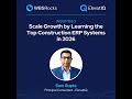 WBSP863: Scale Growth by Learning the Top Construction ERP Systems in 2026 w/ Sam Gupta