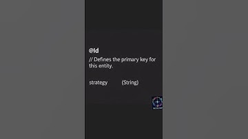 Springboot Entity Annotations | Java  Annotations #Java   #springboot #annotations #shorts