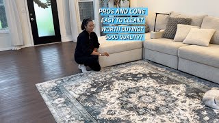 8x10 Area Rugs:Machine Washable Rug