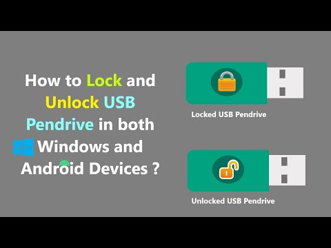 Video: How To Remove A Password From A USB Flash Drive On Your Phone