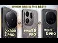 Honor Magic 8 Pro Vs Vivo X300 Pro Vs Oppo Find X9 Pro Specs Review 