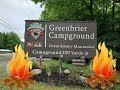 UPDATE:  Greenbrier Campground at Gatlinburg Tennessee 2019